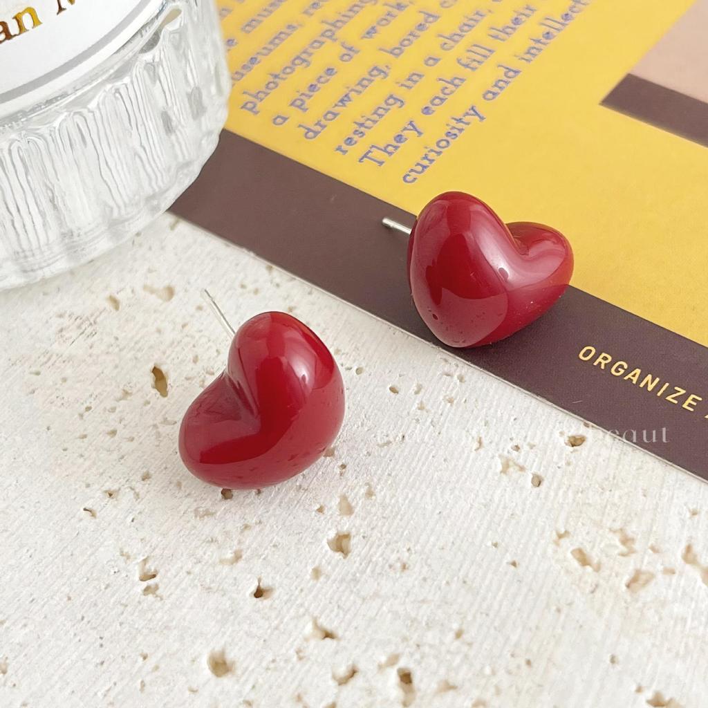 «Серьги-иглы Майяра 925»: "Янтарный жемчуг в стиле ретро для осени/зимы"