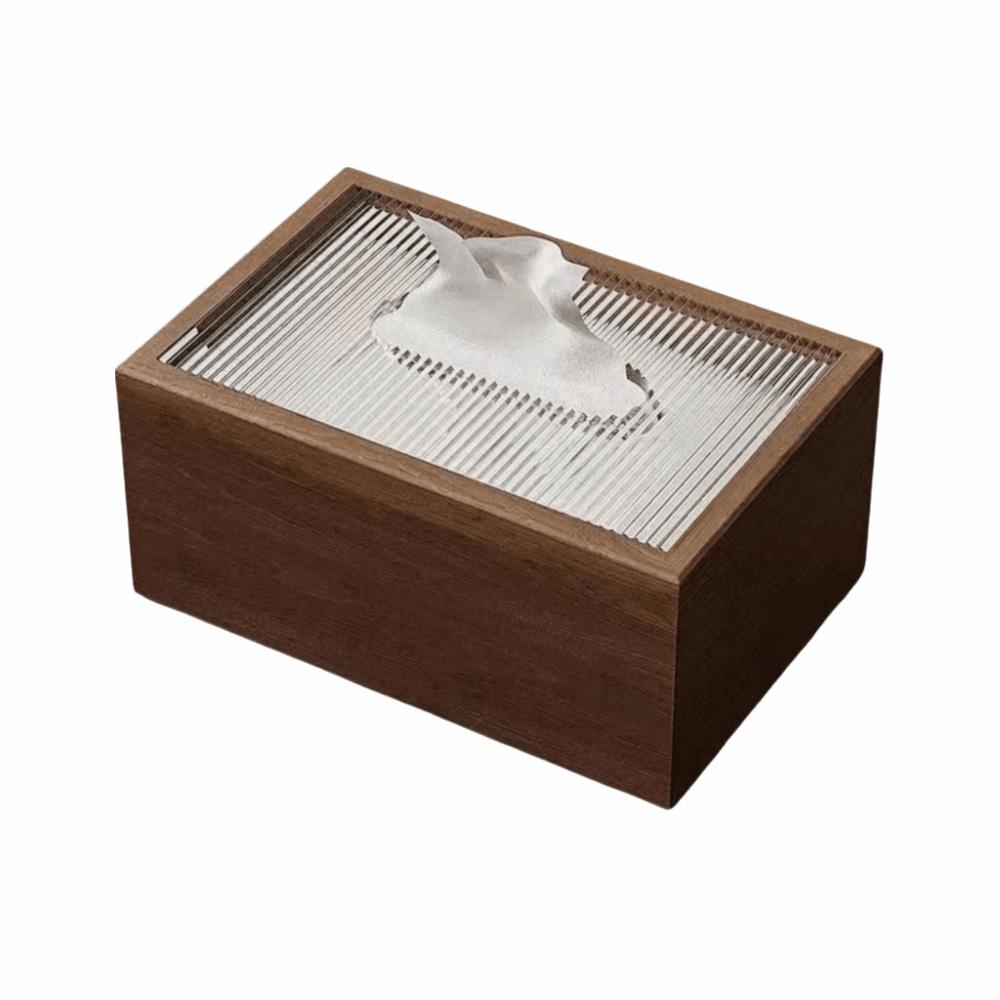 Minimalist Wood Napkin Box High-end Quality Creative Paper Towel Holder Elegant Decorative Paper Box Home Use