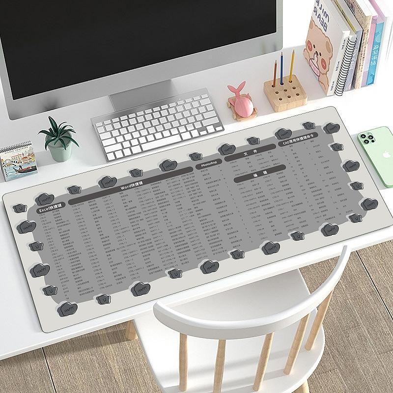 Офисная коврик-мышь GUREIDE с горячими клавишами и сочетаниями клавиш