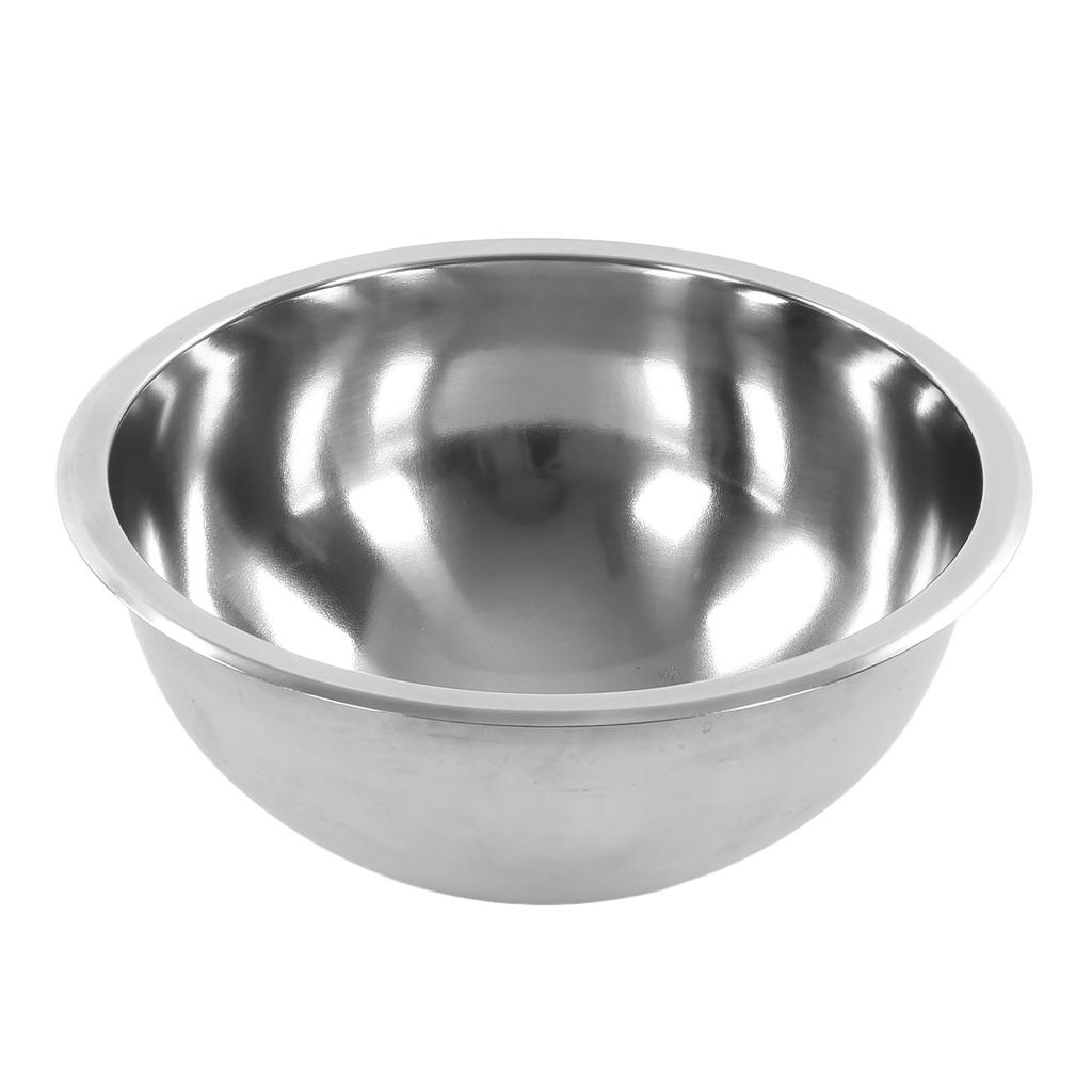 RV Single Bowl Sink Round 340mm 13.4in Diameter 304 Stainless Steel Large Capacity for Camper Yacht Kitchen