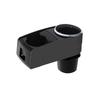 MIRAREED DK14-06 Twin Drink Holder, Black, Convert a Single Cup Holder Into Two, Compatible with Packet Drinks, General Purpose