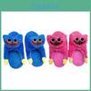 Плюшевые тапочки Huggy Wuggy из Poppy Playtime для взрослых и детей, мягкие и уютные, полузакрытый дизайн