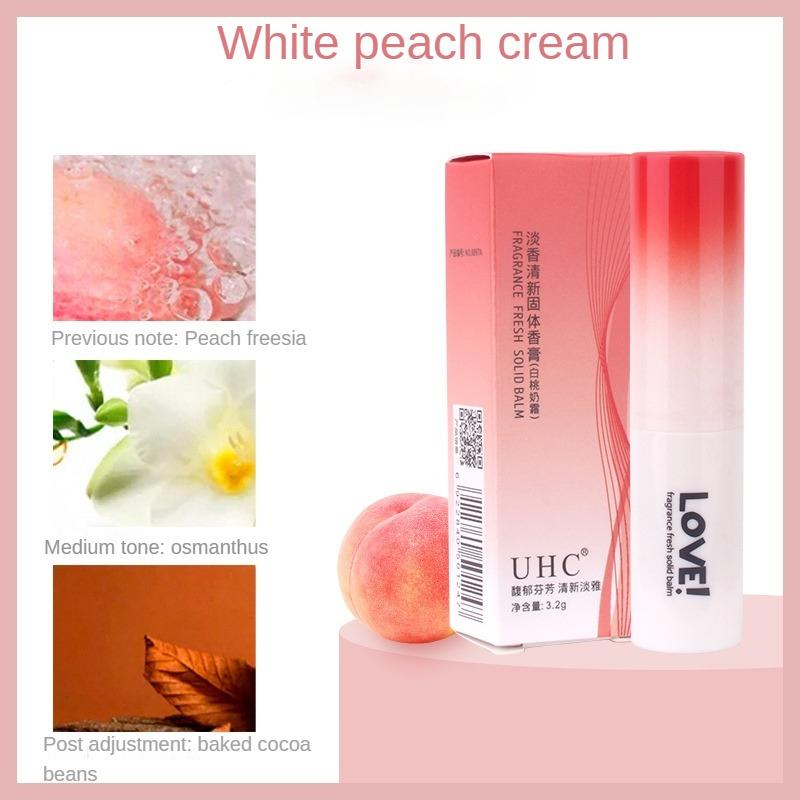 Solid Fragrance, Portable Perfume, Fresh Floral and Fruity Fragrance, Long-lasting Solid Balm for Men and Women