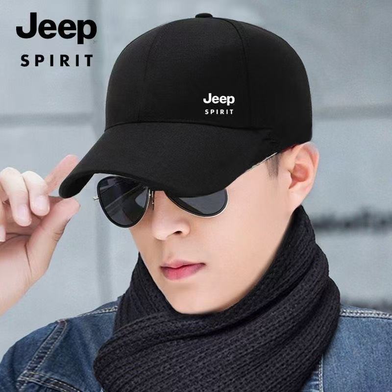 2026 High-quality Jeep cotton embossed baseball cap, suitable for outdoor leisure, fashionable snapback hat for sun protection. AJX1