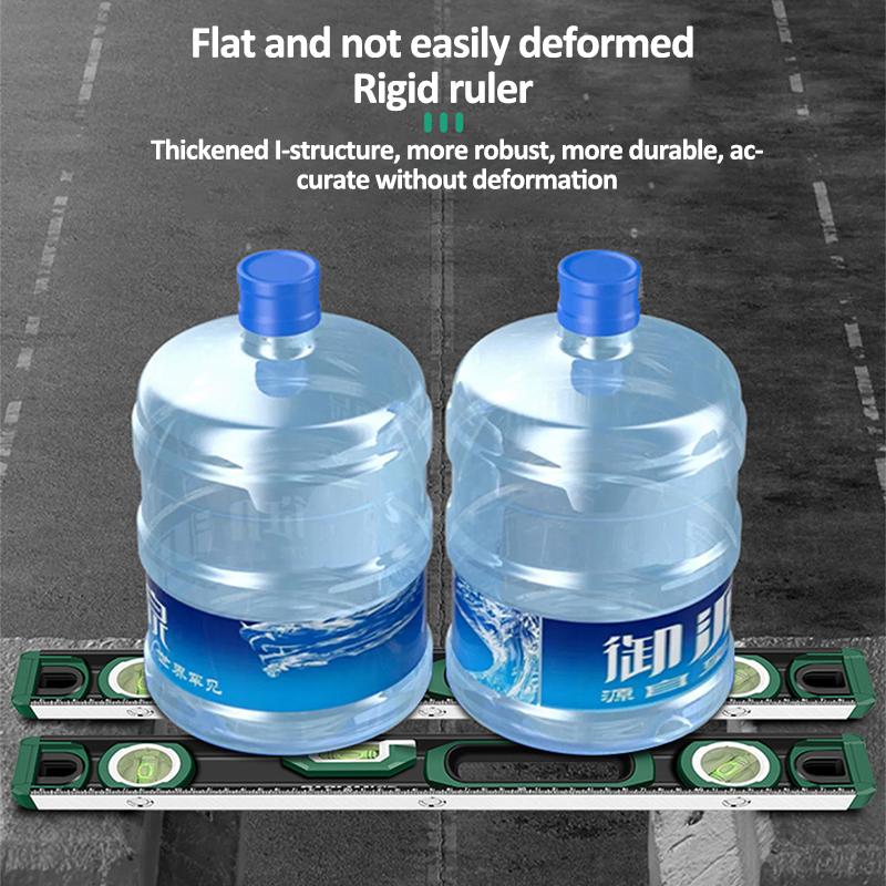 Высокоточный спиртовой уровень из алюминиевого сплава, прочная магнитная линейка, портативный измерительный нивелир, уровень 0°/45°/90°