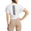 adidas Powerclimacool Мягкая Приятная к коже Удобная Универсальная Футболка с коротким рукавом и спущенным плечом Женские топы JX1194