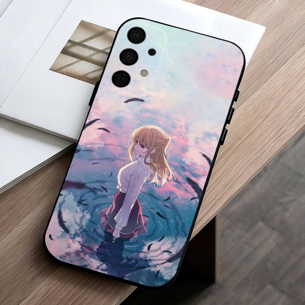 Чехол для телефона O-Oshi No Ko A-Anime для Samsung Galaxy A73, A72, A71, A70, A53, A52, A51, Мягкий силиконовый черный чехол