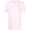 Polo Solid Color Logo Embroidered Crew Neck Short Sleeve T-Shirt Men Tops Pink 710671438-255