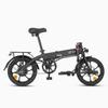Electric Bike DYU A1F Pro 16" 250W Motor 7.5AH Foldable E-Bike Max Range 60Km Load 120Kg Black