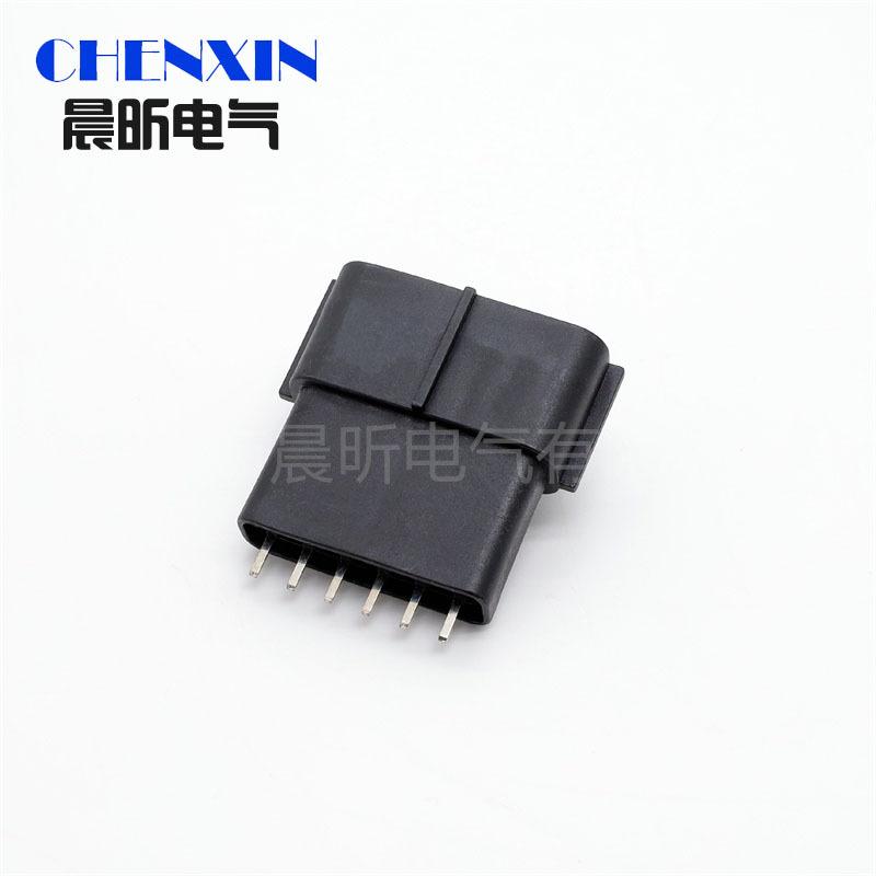 car accessory 6 Pin 184060-1 Accelerator Pedal Connector Auto Pump Plug
