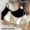 Cross beautiful back underwear women's small breasts gather seamless breathable integrated tube top sexy bra summer thin