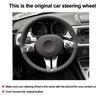 DiY Suede Steering Wheel Cover For BMW Z4 E85 (Roadster) 2003-2008 E86 2005-2008