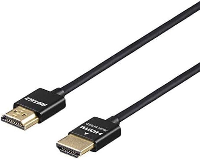 Buffalo HDMI Cable Slim Type BSHD3S50BK 5.0m