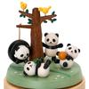 Sanrio Wooden Music Box Playing Panda Interior Present - - Decor, Gift, (087548)