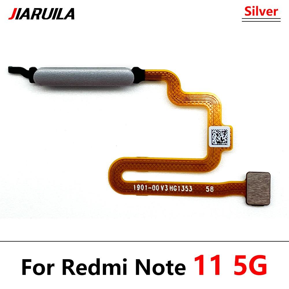 Новый для Xiaomi Redmi Note 11 Pro 1G / Note 11 1G / 11 Pro Plus Датчик отпечатков пальцев Кнопка «Домой» Кнопка «Меню» Шлейф