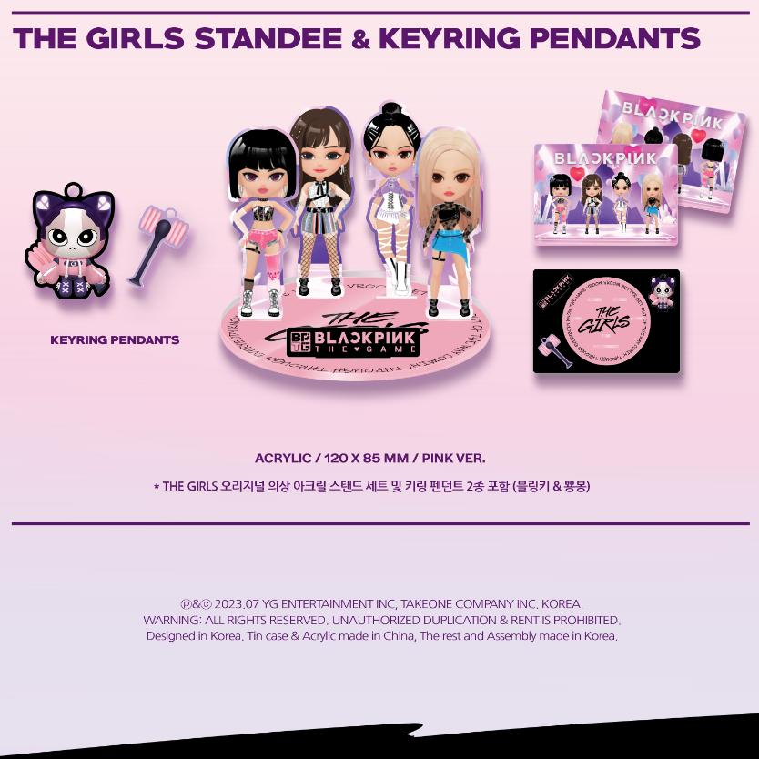 Blackpink BLACKPINK THE GAME OST Package, THE GIRLS купить