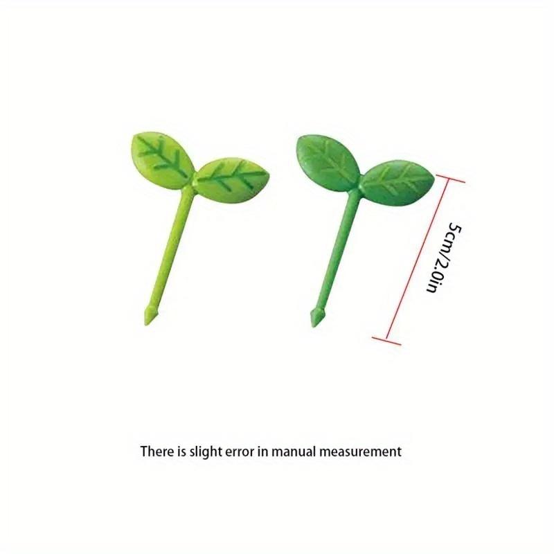 8 шт. Вилка для фруктов, зубочистка, четырехлистный клевер, палочка для украшения десерта, салата, ланч-бокса, еда для бенто, праздничные принадлежности для декора