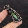 Copper Ruby Zoisite Pendant Copper Wire Wrapped Gemstone Pendant Handmade Designer Pendant Copper Wire Jewelry Amazing Pendant Gift For Wife