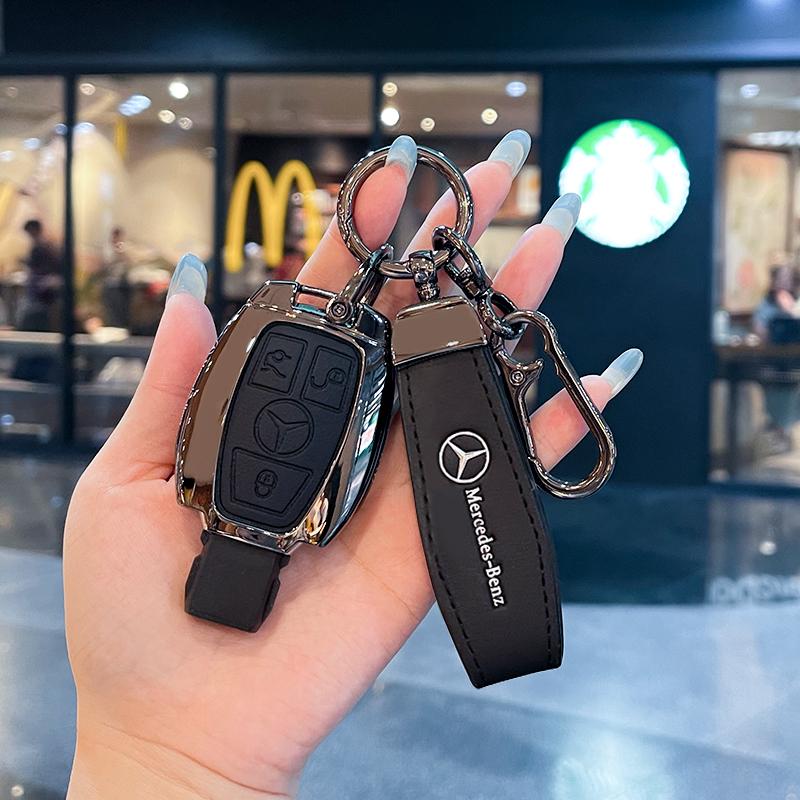 Чехол-брелок для ключа автомобиля для Mercedes Benz A B C E Class GLS GLA GLK GLC W205 CLS CLA AMG W204 W212 W463 W176 Аксессуары CA1