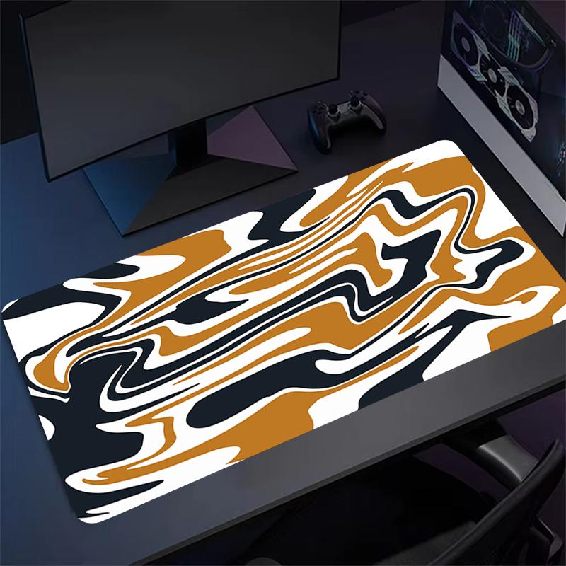 Terrain Map Contours Keyboard Gamer Carpet Rubber Mat Full Gamer Pc Keyboard Mouse Gamer Table Gaming Pc 90x40cm