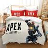 3D Постельное белье APEX Legends Печатное Одеяло Покрывало Мягкая Наволочка 3 Предмета Наборы Детский Взрослый Размер