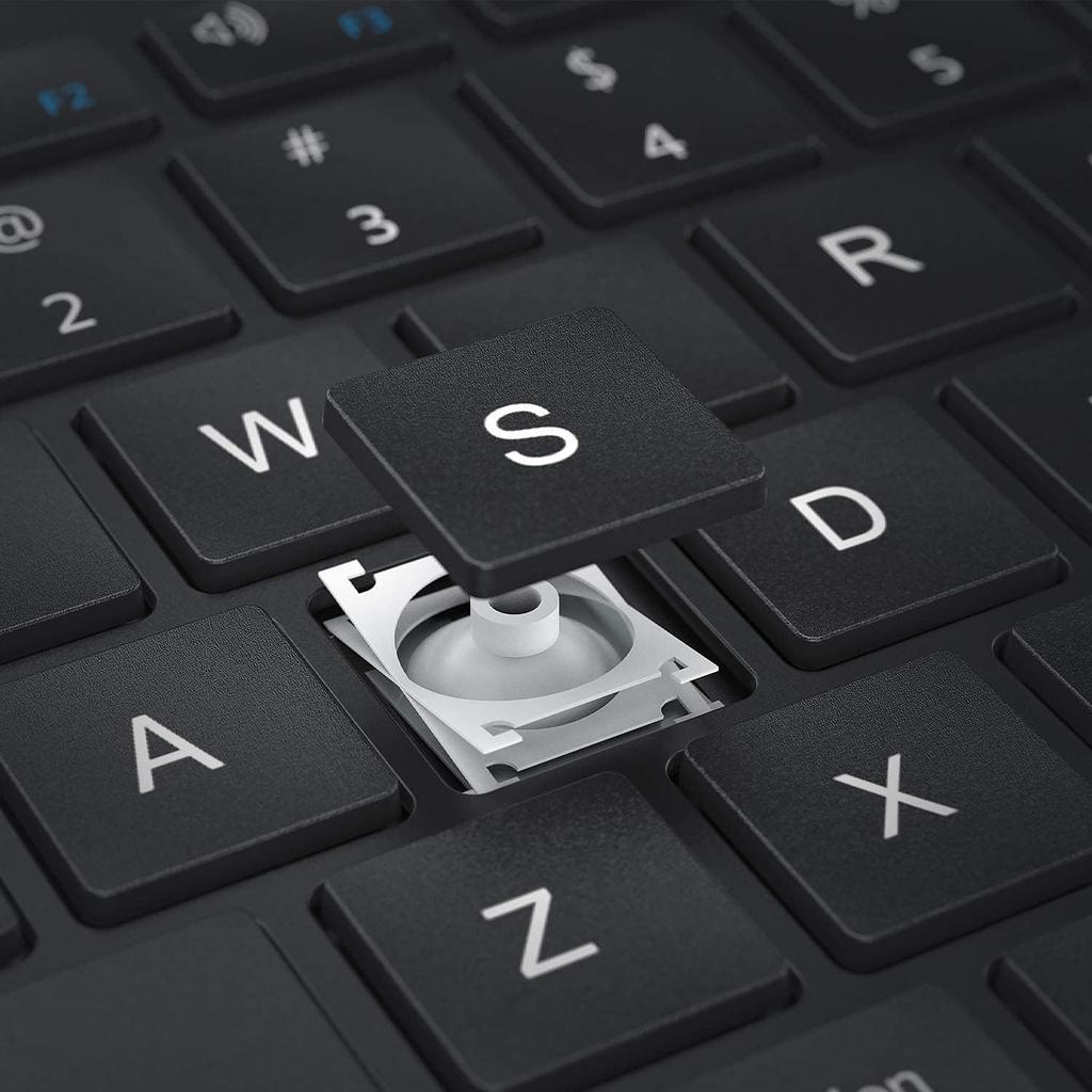 Bluetooth Keyboard and Mouse Combo Multi-Device Ultra Slim Wireless Rechargeable Keyboards Mice for Windows Mac OS iOS Android