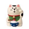 Decor Corporation's Beckoning Cat New Rice Festival Series [ZCB-35810] Miniature Decorative Ornament for Collection