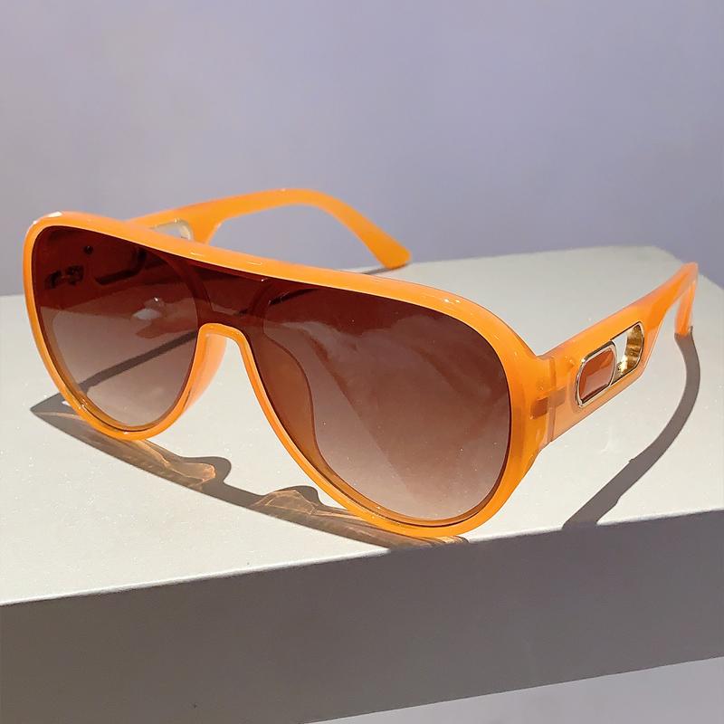 Оверсайз Очки Новые Стильные Оригинальные Моноблок Градиентные Солнцезащитные очки для улицы Модный Дизайн Роскошного Бренда UV400 Очки