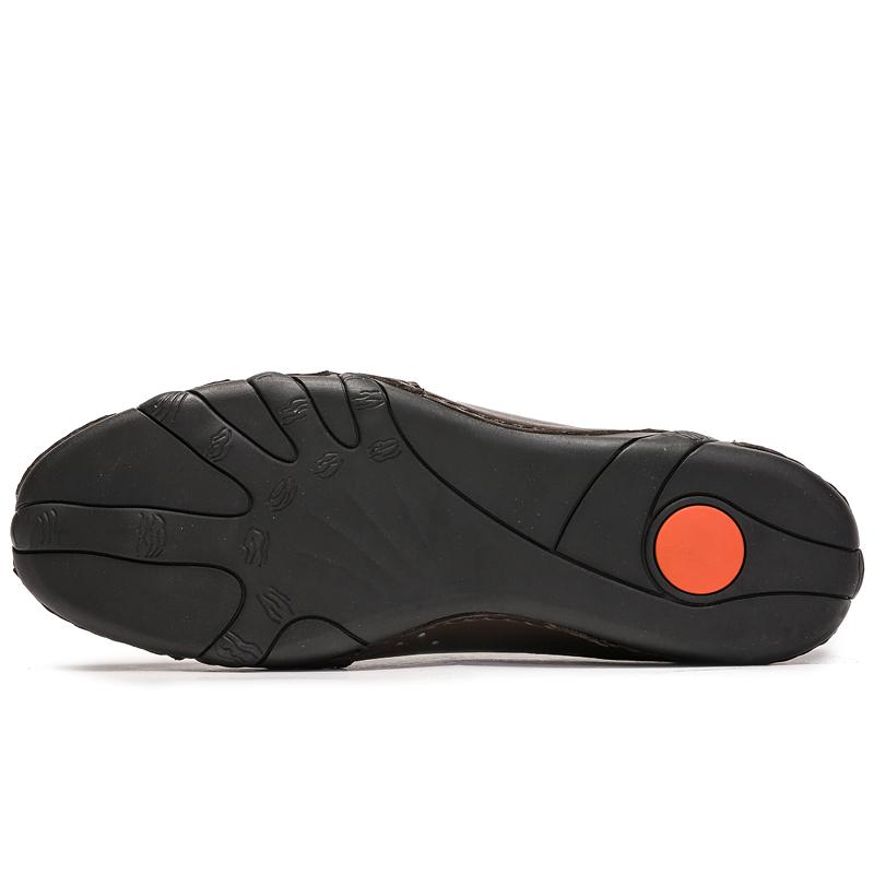 Мужская кожаная повседневная обувь Обувь для вождения