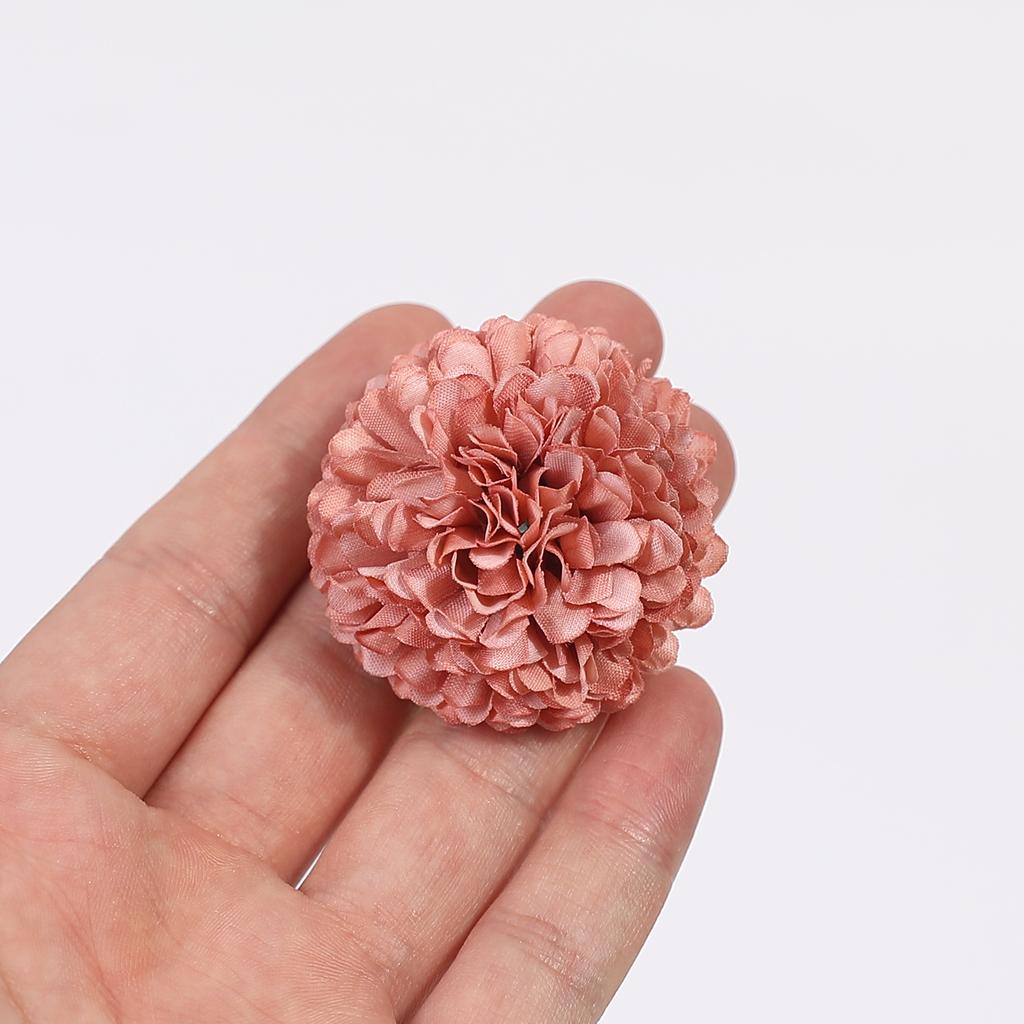 5/10/20Pcs 4cm Hydrangea Artificial Flowers Head For Wedding Party Home Room Decoration Christmas Gift Accessories Silk Flowers