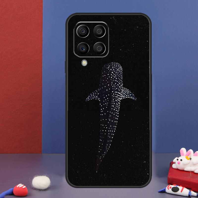 Чехол-рыбка с китовыми акулами для Samsung Galaxy M54 M34 M14 M21 M31 M51 M12 M32 M52 M13 M23 M33 M53 M20 M30s