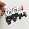 3D Metal Car Sticker Logo DUAL VVT-i Emblem Rear Trunk Fender Badge Decals For TOYOTA Dual VVT-i Camry COROLLA YARiS Rav4 PRIUS