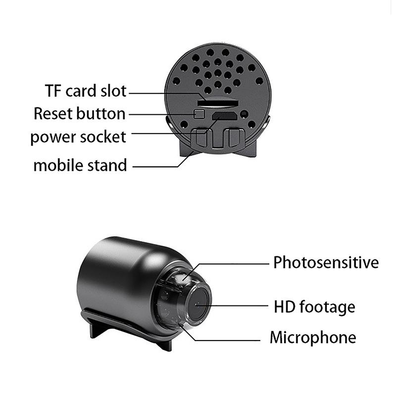 Мини камера Беспроводная HD камера Микро видеокамера Секретный аудио рекордер DVR Cam Action Cam
