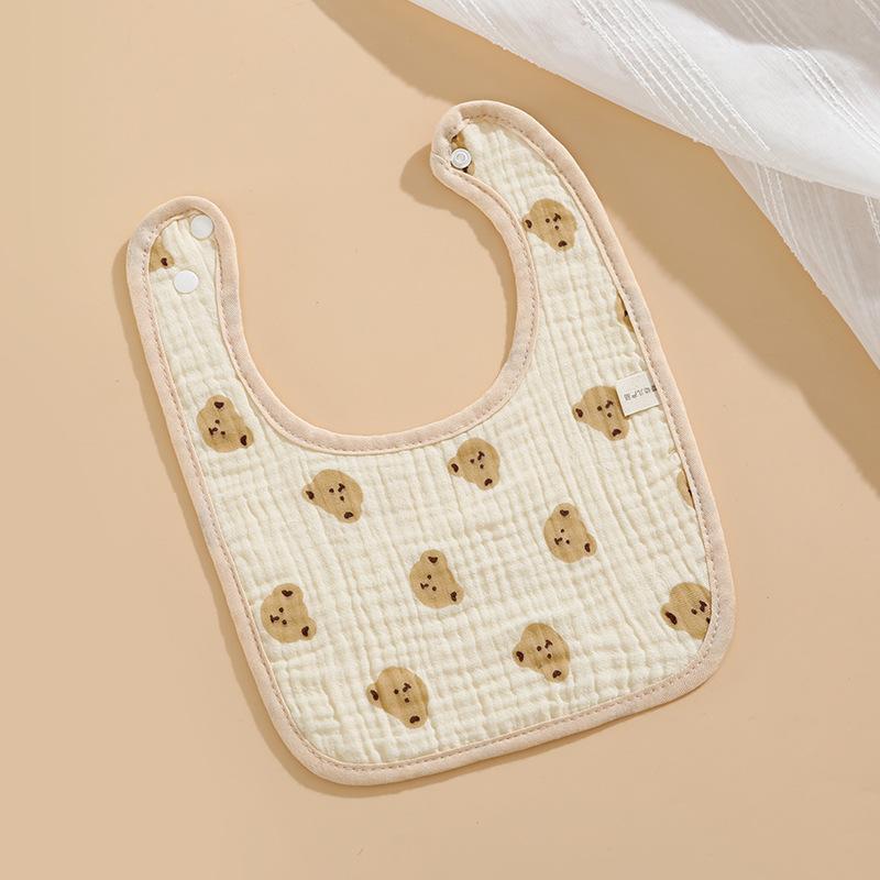 Нагрудники для новорожденных мальчиков и девочек с 6-слойным абсорбирующим нагрудником для прорезывания зубов, нагрудник для кормления, мягкий хлопок, ткань для отрыжки, хлопковые нагрудники BAR