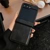 Для Samsung Galaxy Z Flip 7 6 5 4 3 5G Чехол Роскошная Кожаная Петля Всесторонний Складной Ударопрочный Защитный Жесткий Задний Чехол