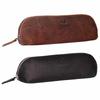 Genuine Leather Pencil Case Leather Pen Pouch Pencil Case Leather Stylish Pencil Case Simple Popular Brand Za073-cha.