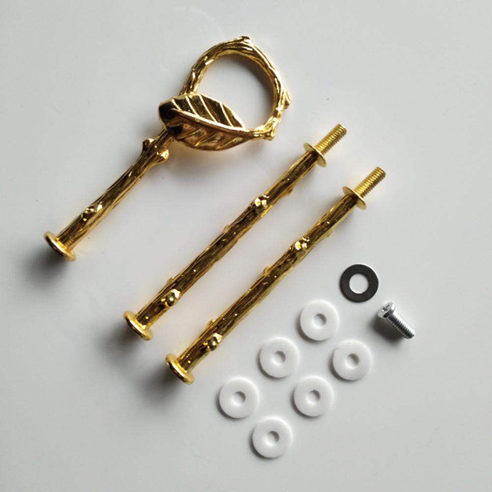 Zinc Alloy Cake Pan Stand 1 Set 2/3 Tier Detachable