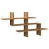 VidaXL Wall Shelf Artisan Oak 124.5x18x60.5 Cm Engineered Wood 853271