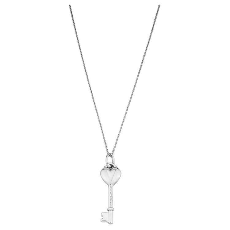 TIFFANY & CO. Keys 925 Sterling Silver Enamel Necklaces Unisex T953841