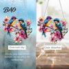 Stained Glass Style Suncatcher Window Hanging, Colorful Sun Catchers for Wall Windows, Durable Acrylic Decor Hanging with Chain Women Wife Aunt
