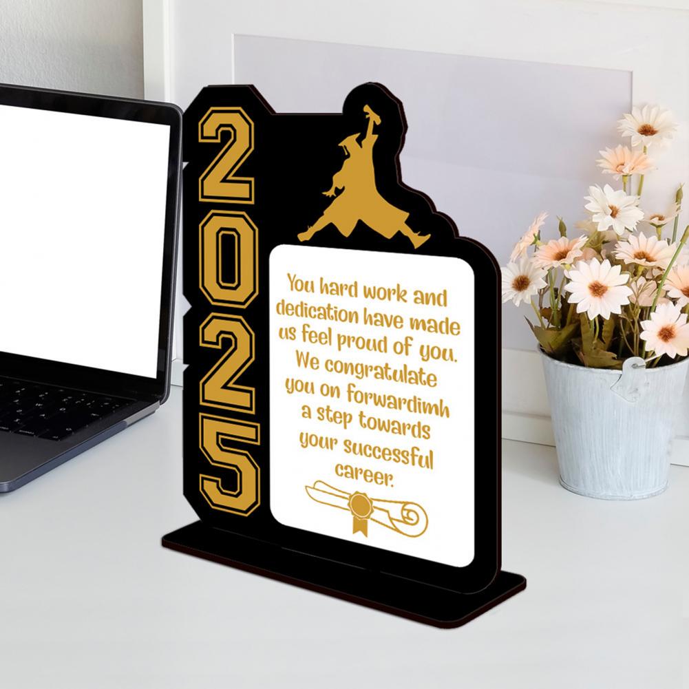 2025 Graduation Season Desktop Decoration Graduation Season Photo Frame  for Party Celebration