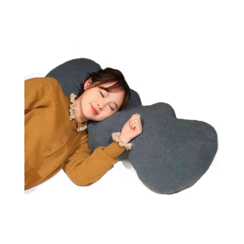 Роскошная длинная подушка «Волна»: Стильная подушка для спинки дивана, кровати или общежития - Идеальный подарок для пар.