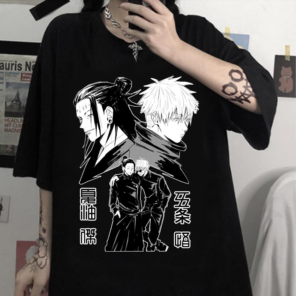 Jujutsu Kaisen Casual Shirtgeto Suguru Gojo Satoru Print Unisex T-Shirt Summer Unisex/Unisex Gift Clothes