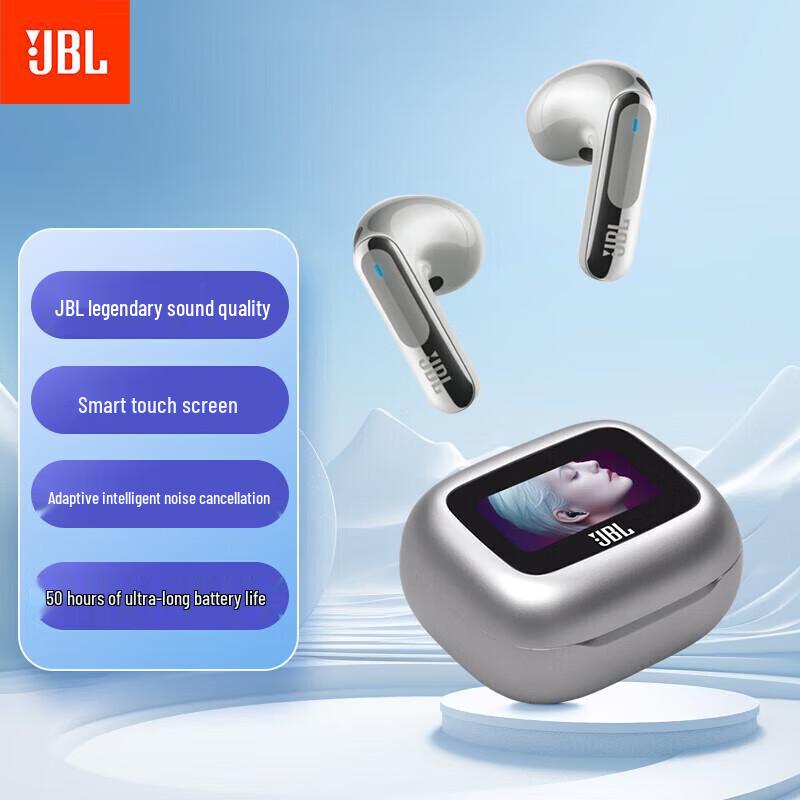 JBL LIVE FLEX 3 Smart Touch True Wireless Adaptive Noise Cancelling Earbuds
