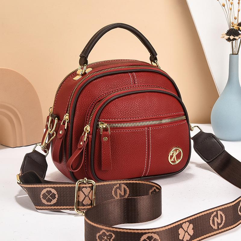 Popular Bag Multi-function Bag 2025 New Women's Bag Large Capacity High Value Women's Bag Shoulder Messenger Bag Women's Tide