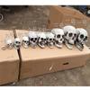 Halloween  Artificial Skull Head Model Skull Bone Scary Horror Skeleton Ornament