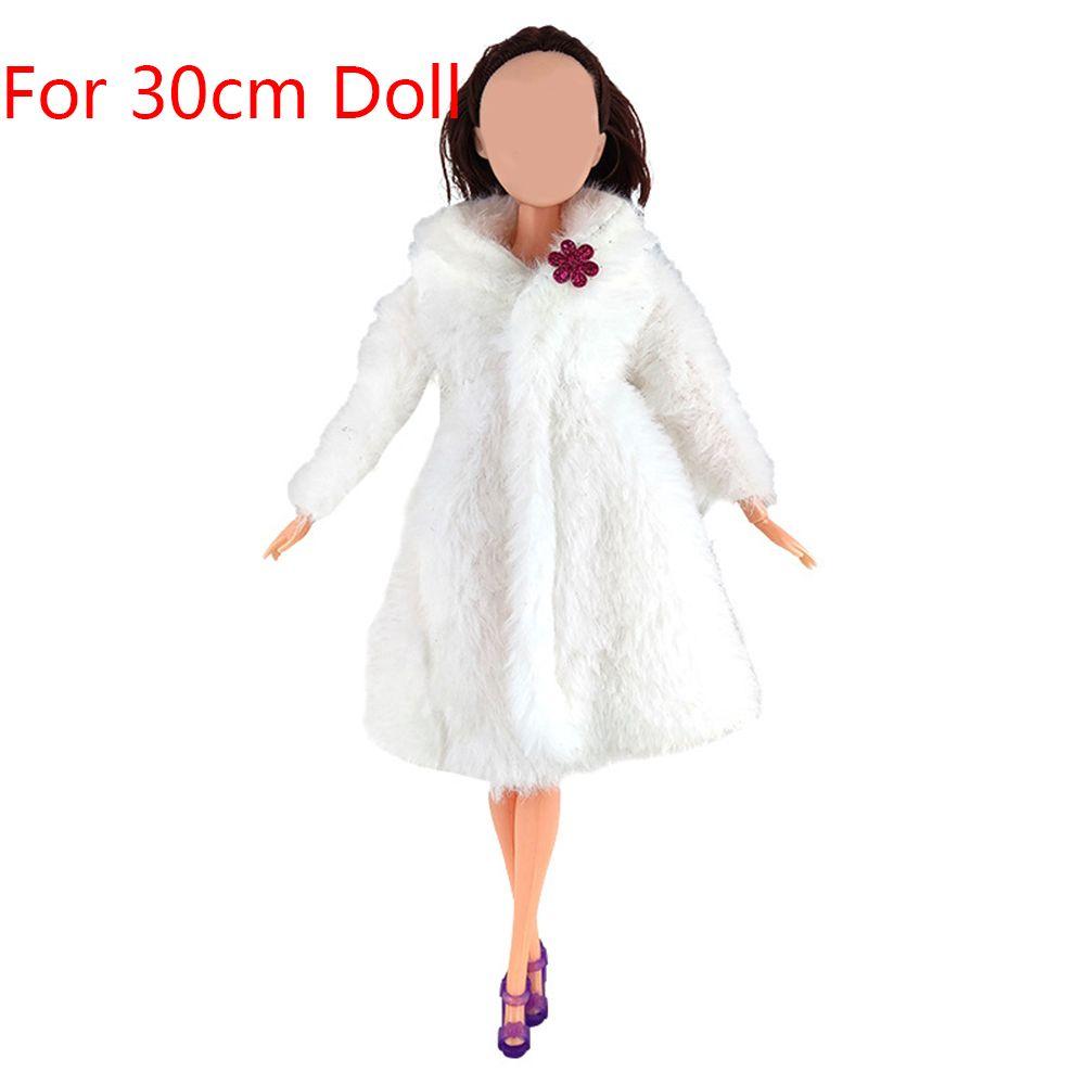 Toy Clothes Accessories For Baby Warm Clothes Fur Coat Winter Soft