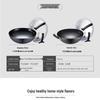 SUPOR 30cm True Iron Non-Stick Wok with Visible Standing Lid