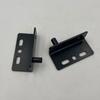 2pcs/set Invisible Cabinet Hinge Up and Down Door Pivot Hinge for Wood Panel Cupboard Display Support Bracket Hardware