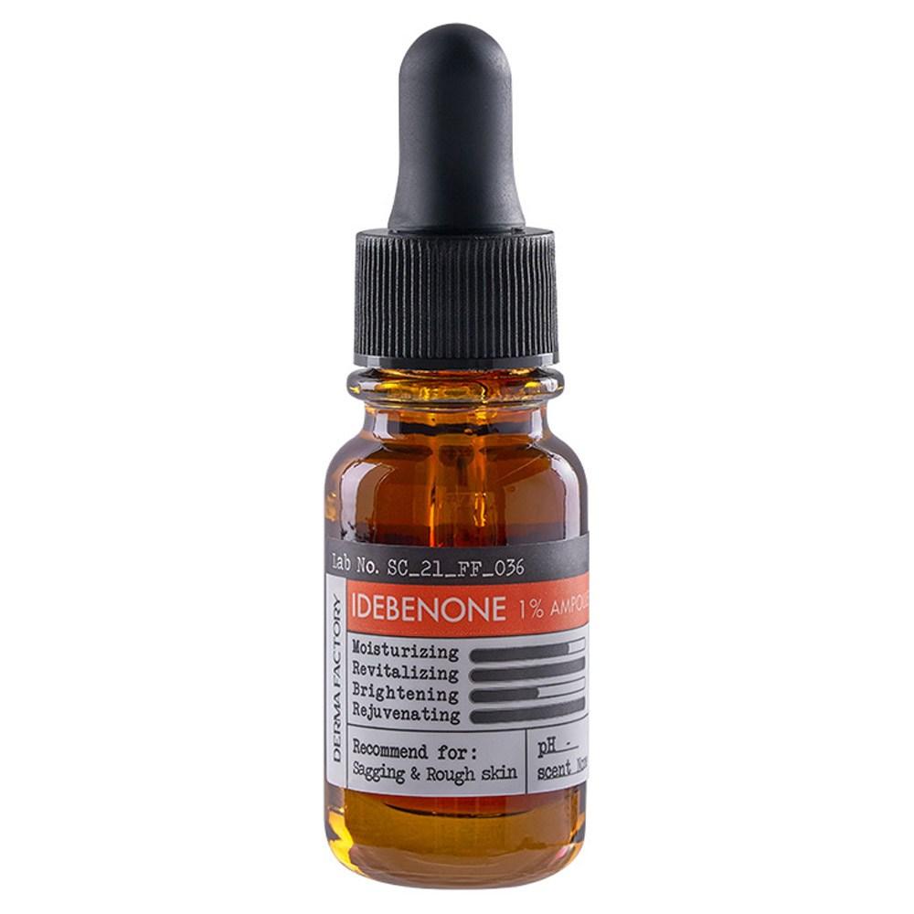 DERMA FACTORY Идебенон 1% Ампула, 10 мл, 1 шт.